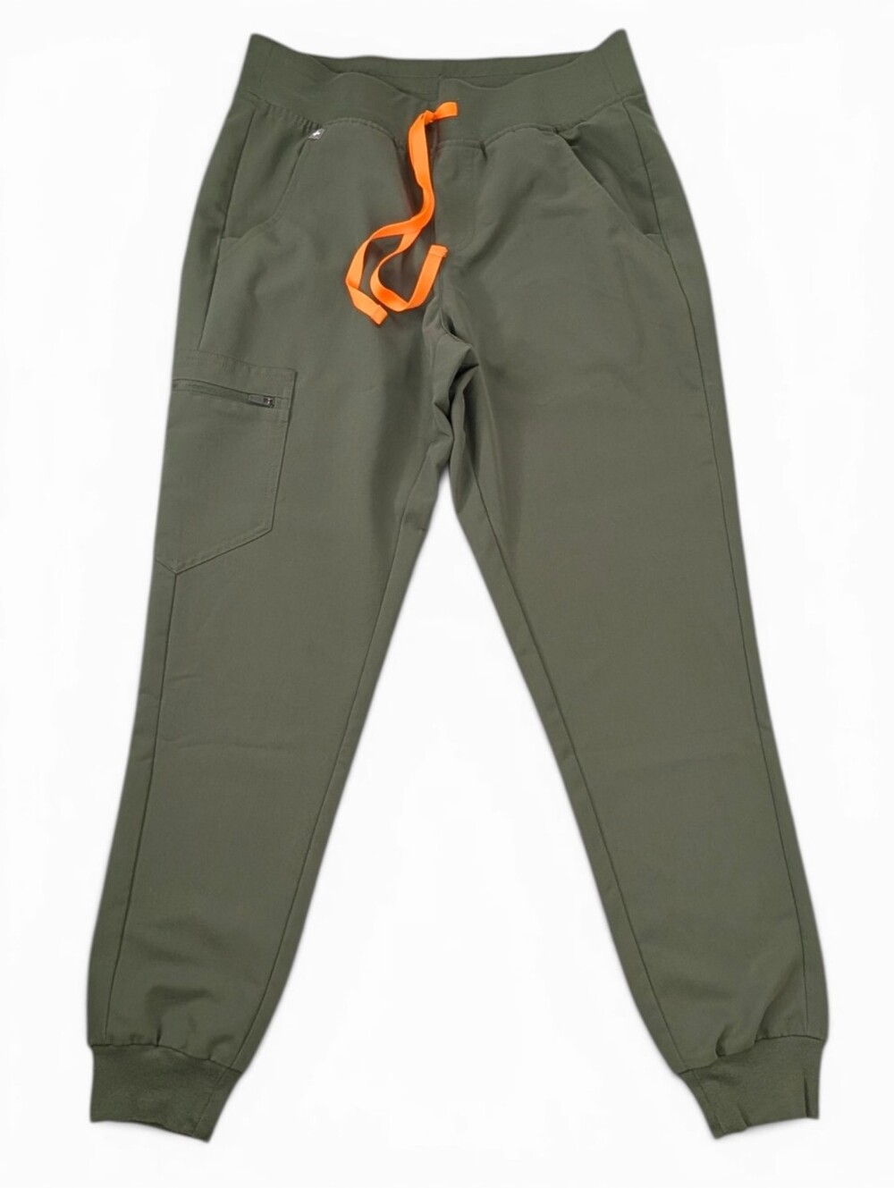 Figs Moss Green Zamora Jogger Scrub Pants Size Small Womens Technical Collection